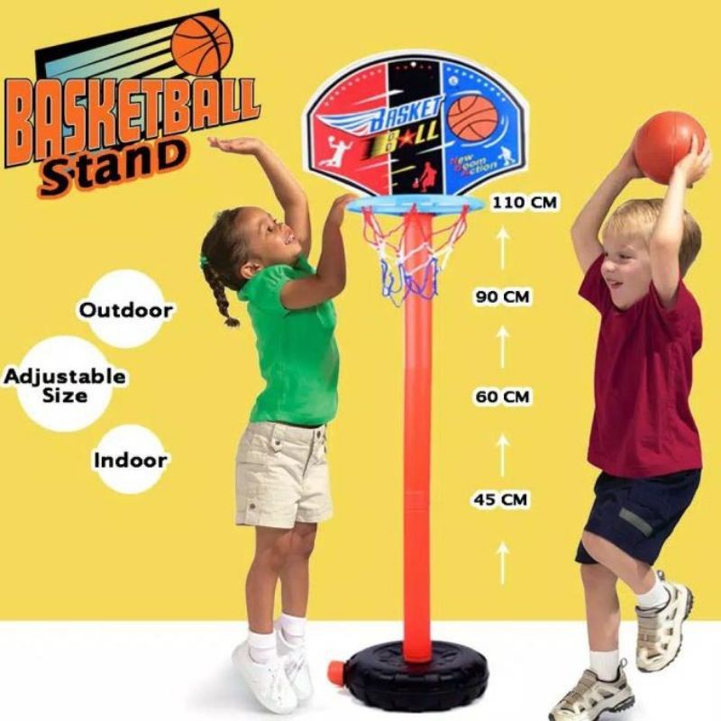 HONEY basket ball MAINAN ANAK NBA BASKETBALL TIANG BOLA BASKET BALL RING JUSTICE LEAGUE