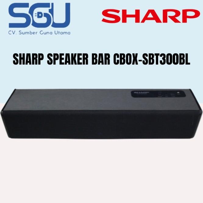 SPEAKER BAR BLUETOOTH SHARP CBOX-SBT300BL CBOX SBT300BL SBT300 BL