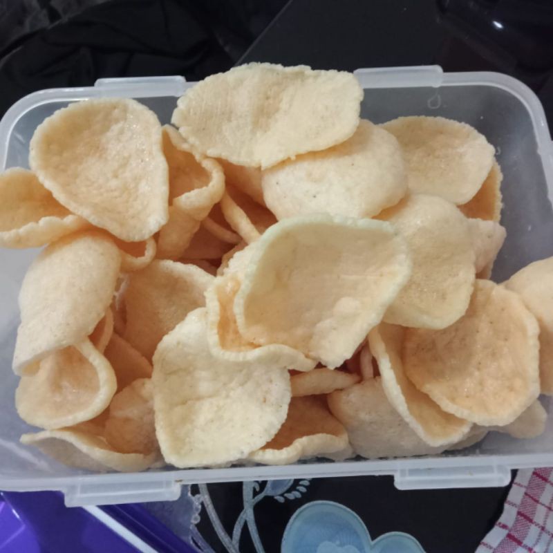 

Kerupuk Udang Mentah ASLI Palembang ENAK, GURIH isi 500gram