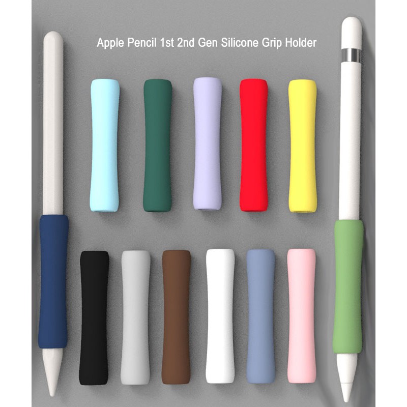 Holder Pen Stylus Apple Pencil Generasi 1 Dan 2 Bahan Silikon