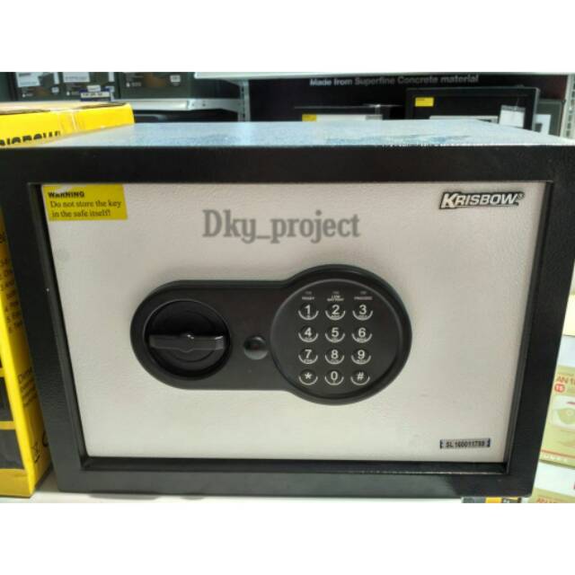 Safety box / cash box / brangkas besi krisbow