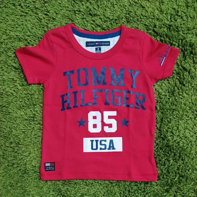 Kaos Tommy/kaos laki/kaos anak/lengan pendek