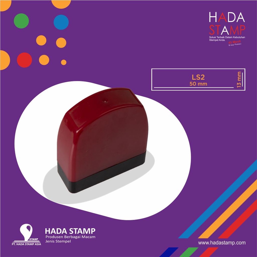 

Jual Stempel Flash Bikin Stempel Flash Stempel Kilat Free Setting Design Tinta Waterproof LS2 5 x 1,3 cm