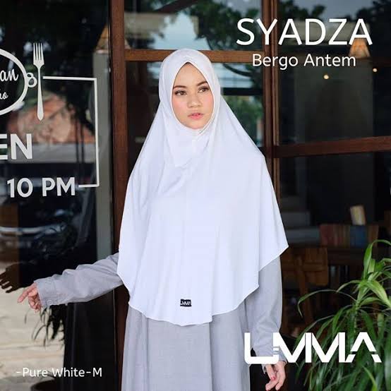 Syadza Bergo by Umma | Bergo Jersey Daily Syari Umma