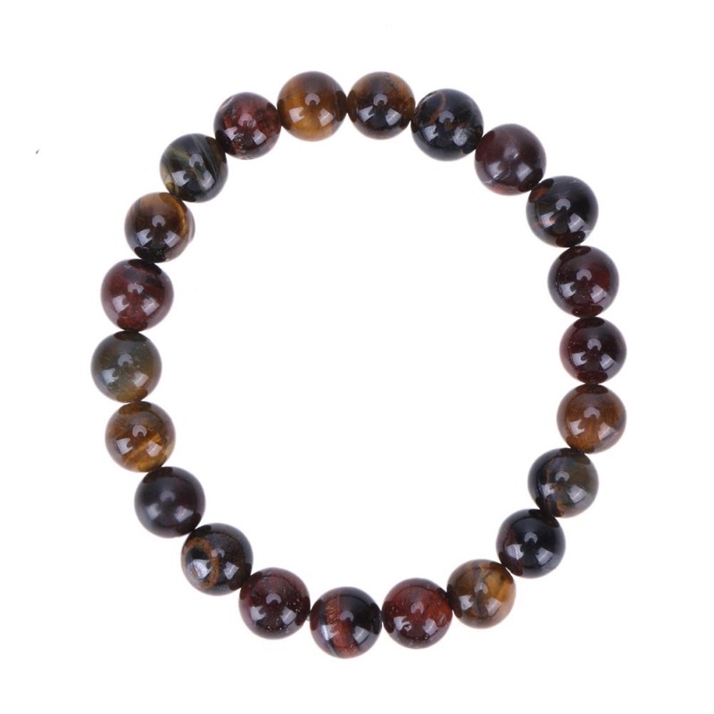 Gelang Batu Tiger Eye Natural Stone Original Bracelet