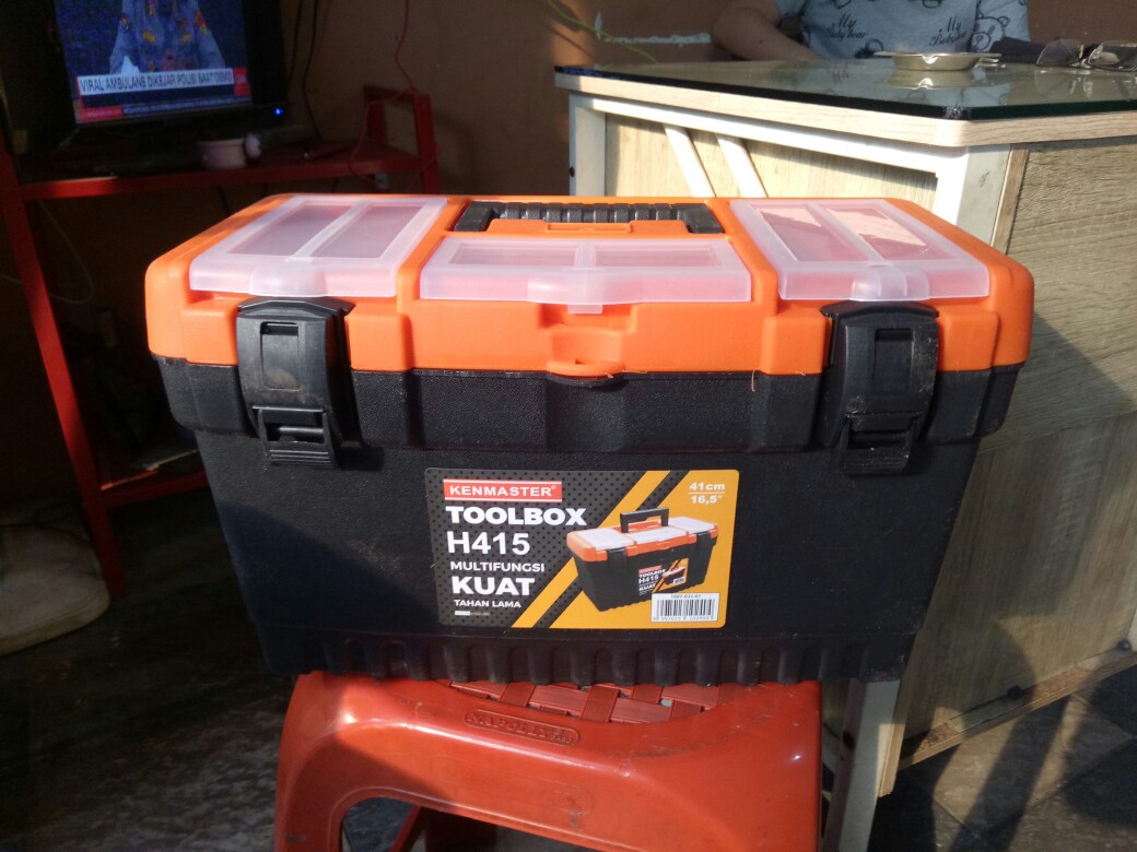 Tool Box Besar Kenmaster H415 / Toolbox Alat / Tempat Kotak Perkakas