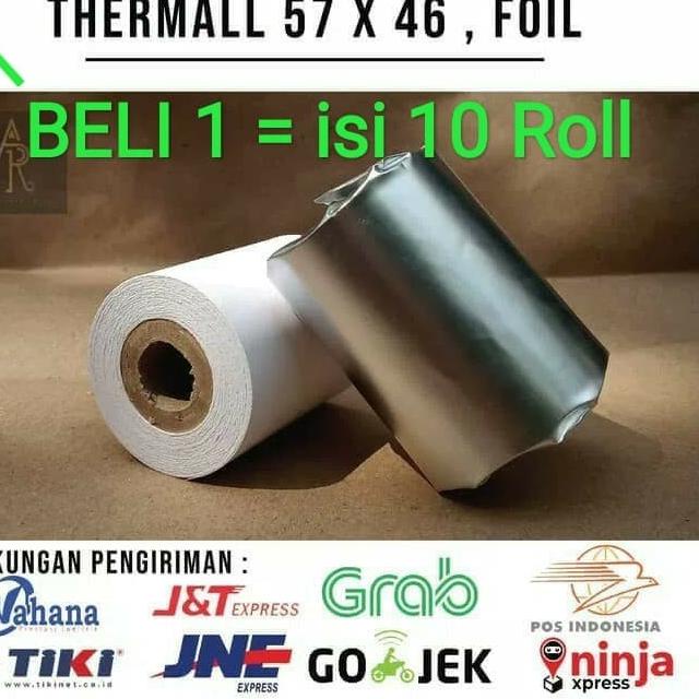 

♡ kertas kasir thermal 57 x 47 ☻