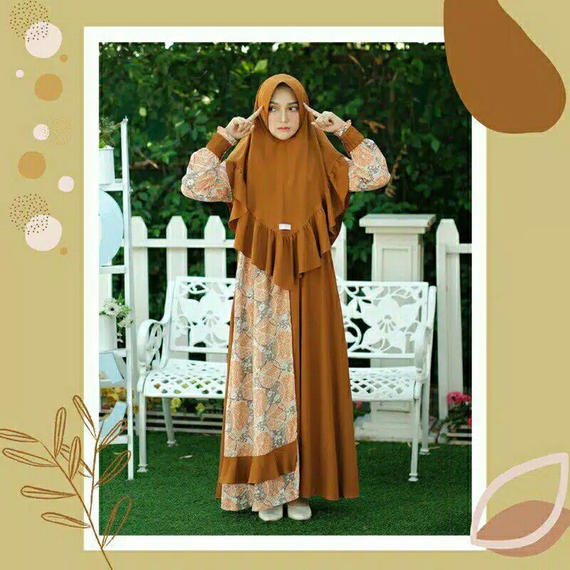 Ayyabina eleara dress caramel