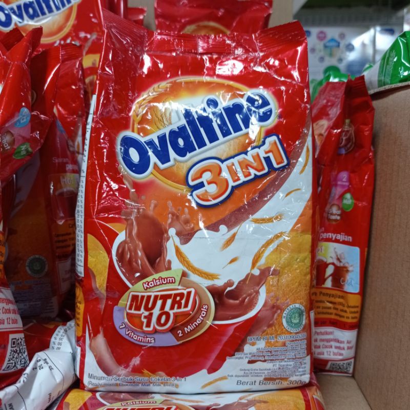 

Susu ovaltine 3 in 1 300 gram