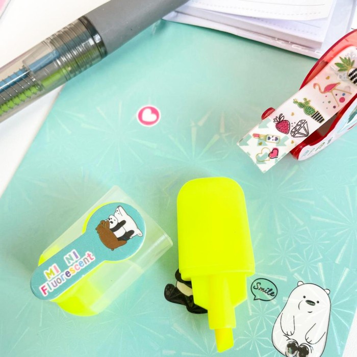 

Promo Bulan Ini Paket Alat Tulis 4 In 1 Karakter Kartun Lucu Panda Wbb Trendi