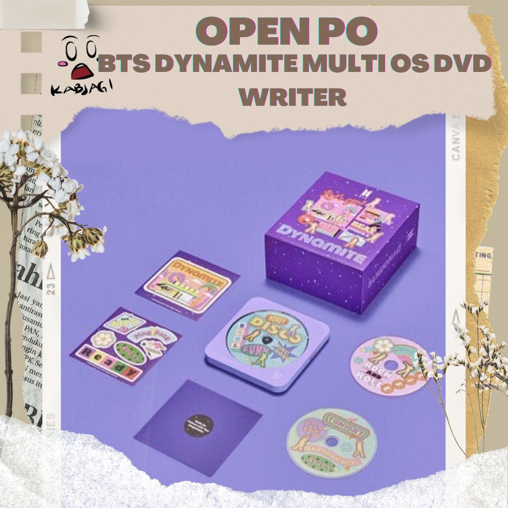 [PO] BTS DYNAMITE MULTI OS DVD WRITER