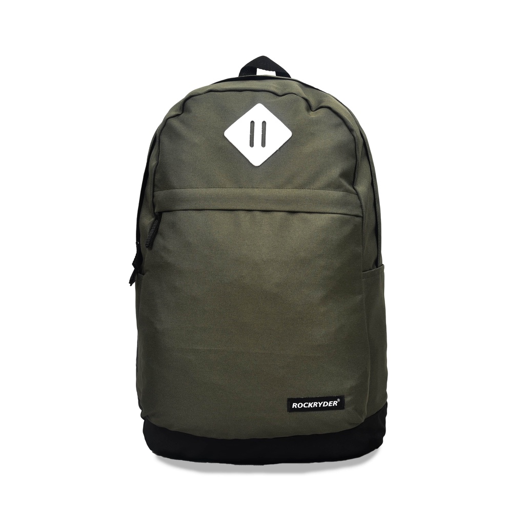 OS 01 tas Rockryder Backpack ransel waterproof   distro bagpack gendong pria wanita sekolah-OS 05 GREEN