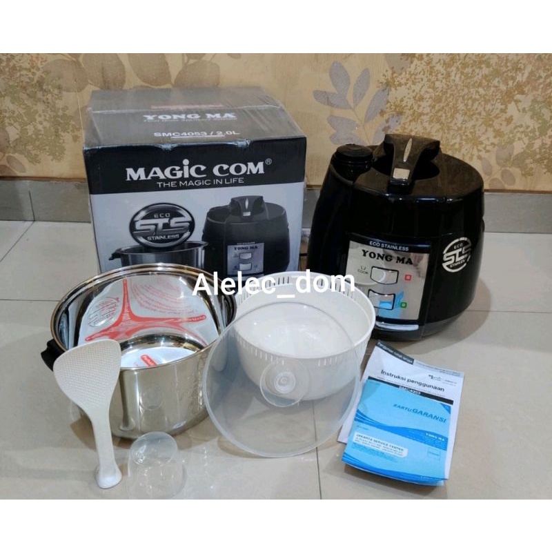 Magic Com Yong Ma SMC 4053 2L Panci Stainless / SMC4053 / SMC-4053