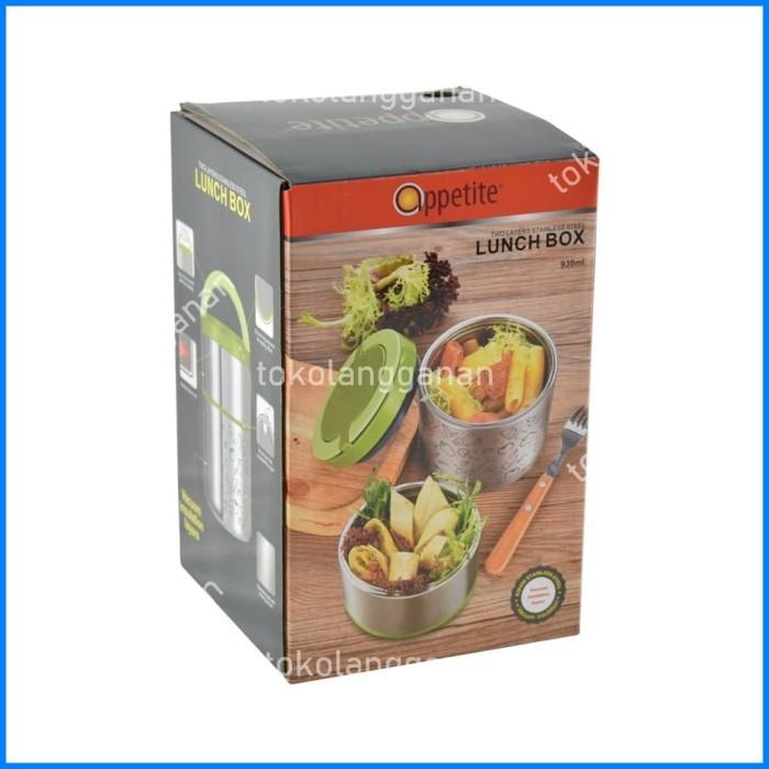 

Appetite Oda Rantang Makanan Thermal 2 Susun - Biru