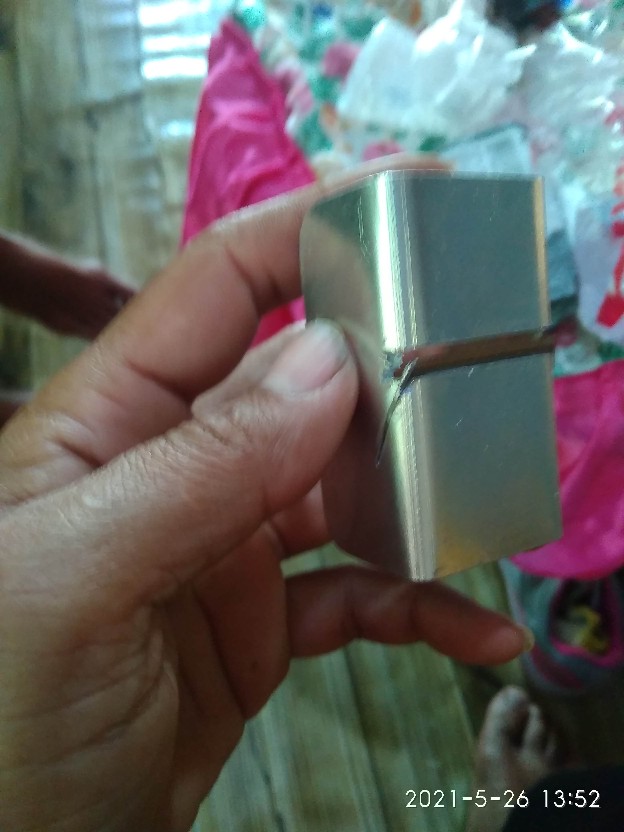 Pisau Pengupas/ Kerokan Kelapa Stainless Tebal Alumunium Homemade