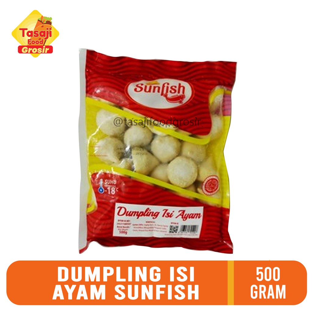 

Bakso Goreng Ikan Isi Ayam Sunfish / Dumpling Chicken Sunfish 500 Gram