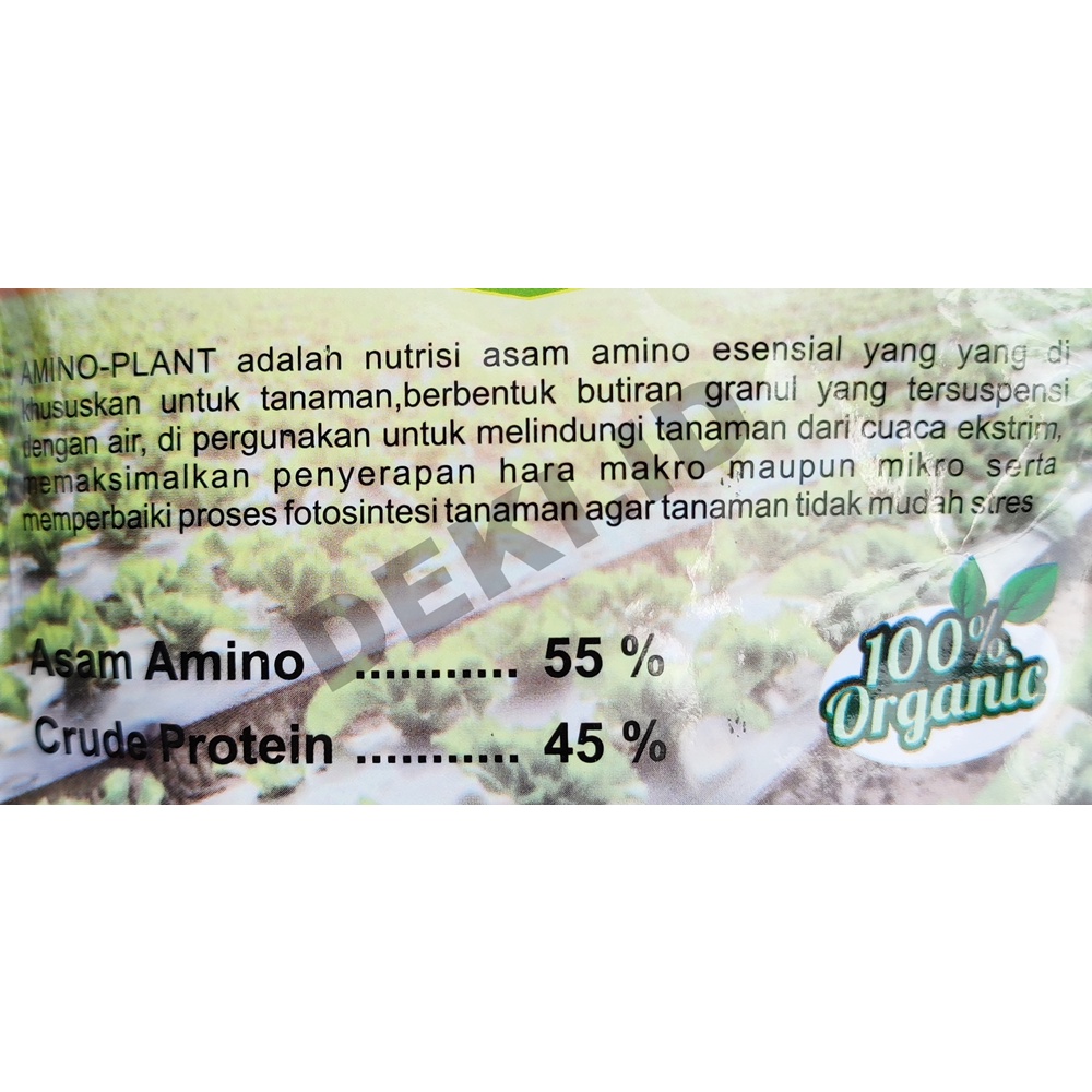 Pupuk Organik Asam Amino Plant Tanaman Aminosan Buah Anggur Bunga Sayur Hias 100 Gram