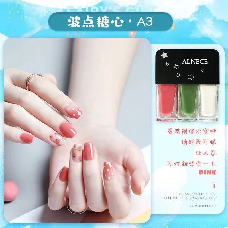 3IN1 KUTEK HALAL KUTEKS 3 TONE KUTEK KOREA Cat Kuku muslimah Gel Nail polish