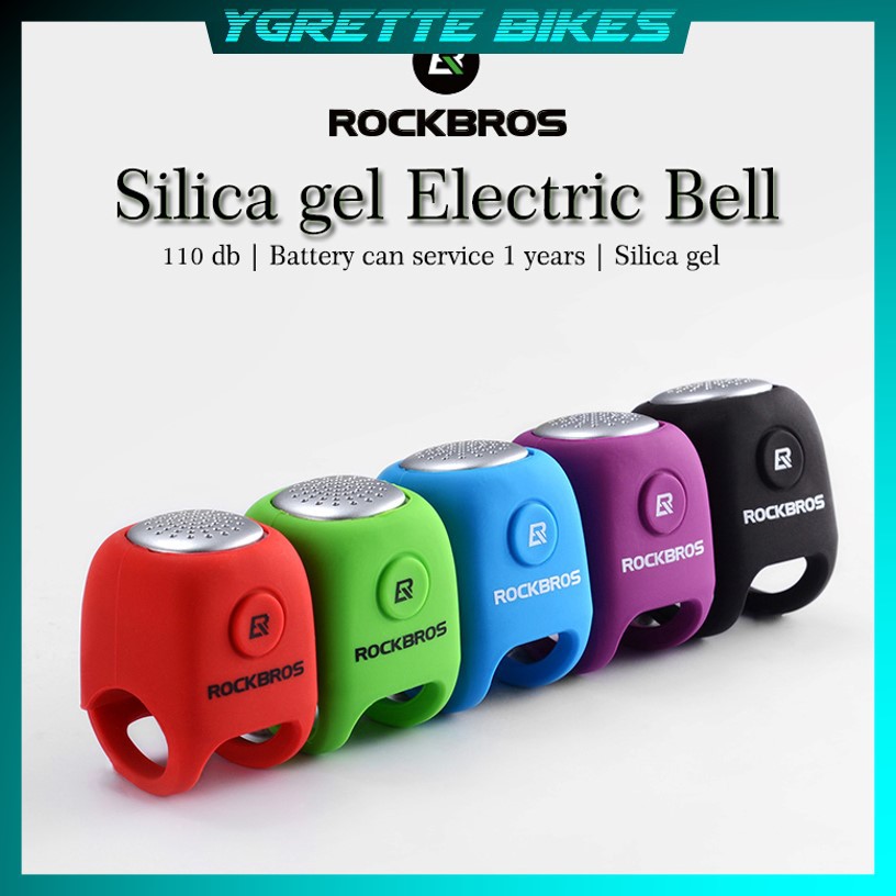 YGRETTE - ROCKBROS Klakson Bel Elektrik Sepeda 110dB BELL HORN ELECTRIC