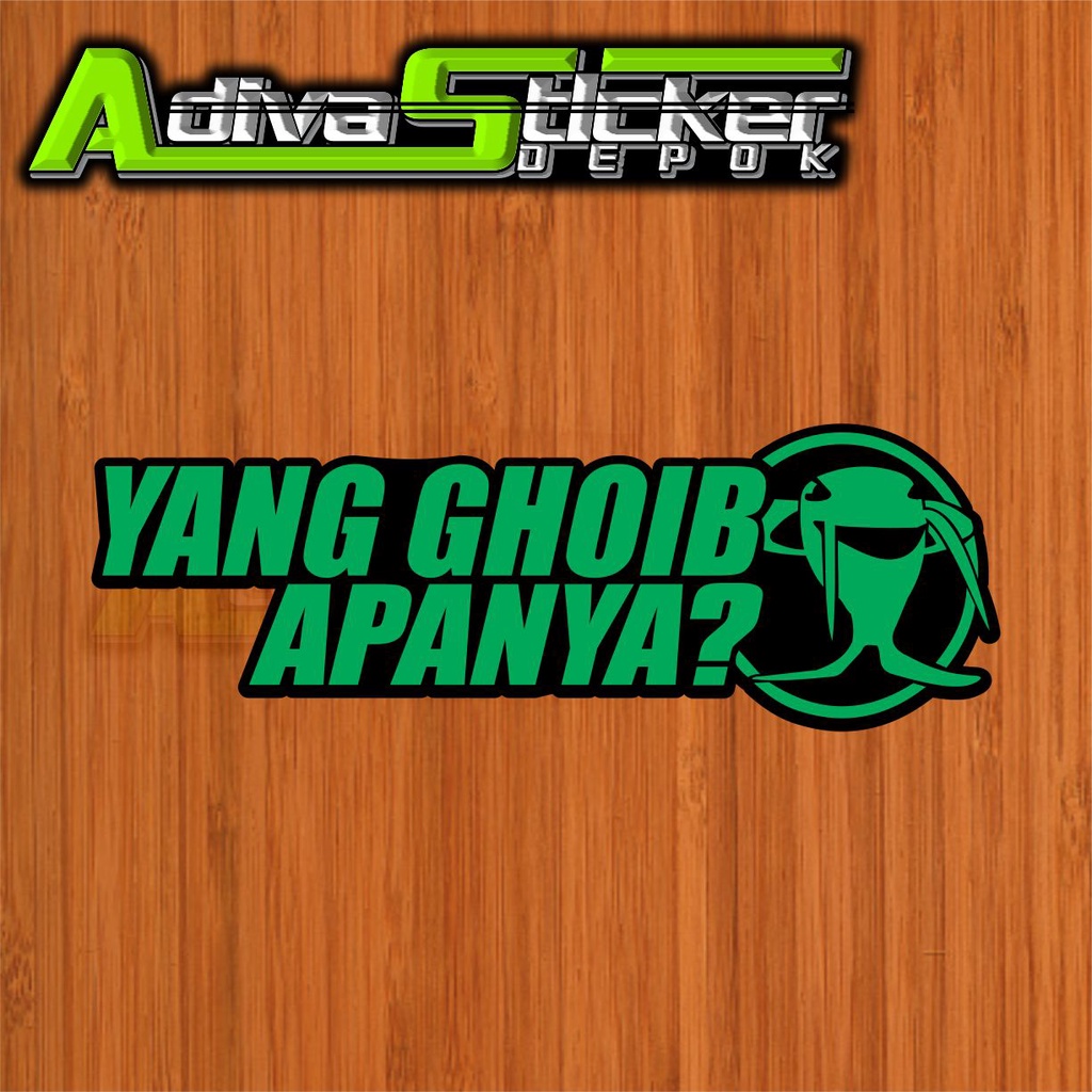 STIKER CUTTING YANG GHOIB APANYA?