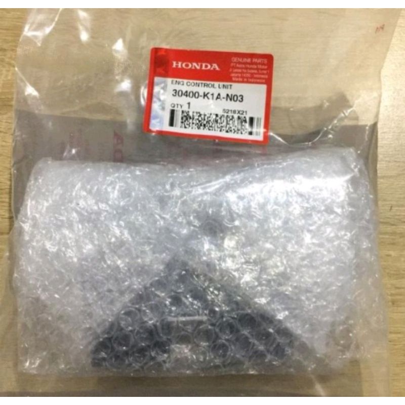 30400-K1A-N03 HGP AHM 100% ORIGINAL ENGINE CONTROL UNIT BEAT K1A  K1A NON ISS ECM BEAT K1A NON ISS L