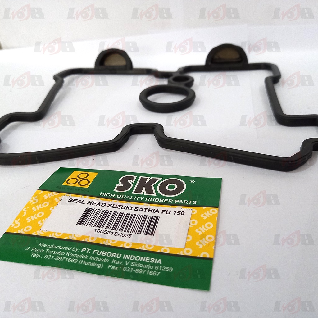 Karet Seal Gasket Sil Head Cover Suzuki Satria FU 150cc SKO Fuboru Original