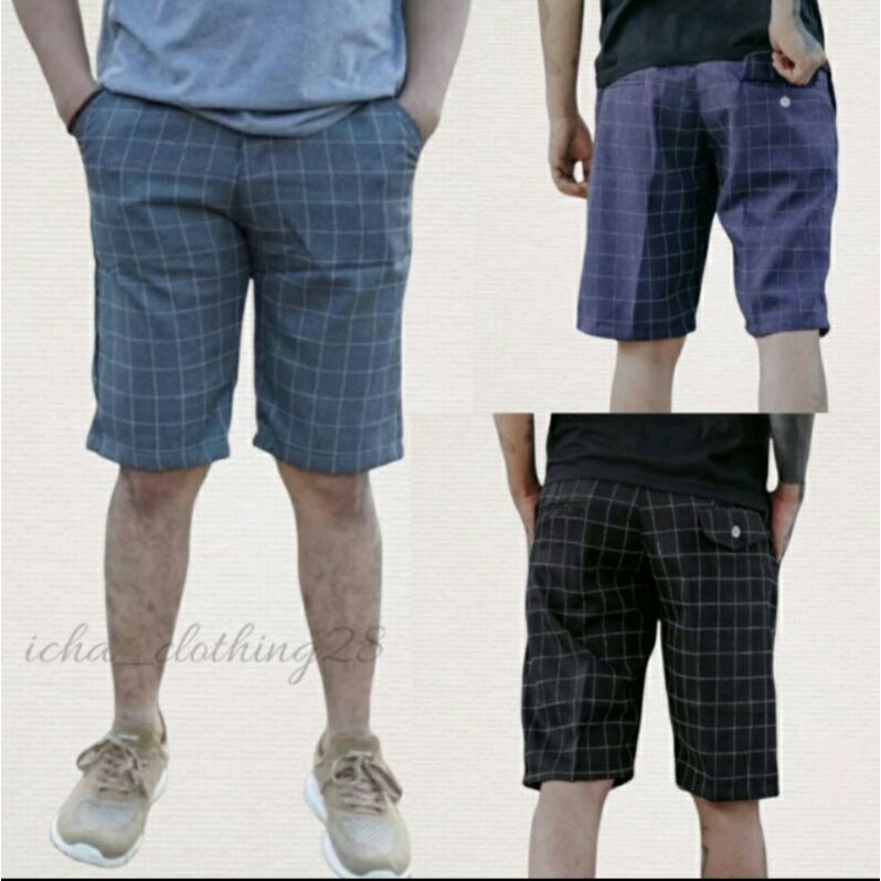 CELANA PENDEK PRIA TARTAN PRIA CELANA PENDEK KOTAK KOTAK TARTAN CELANA PENDEK TARTAN SHORT PANTS