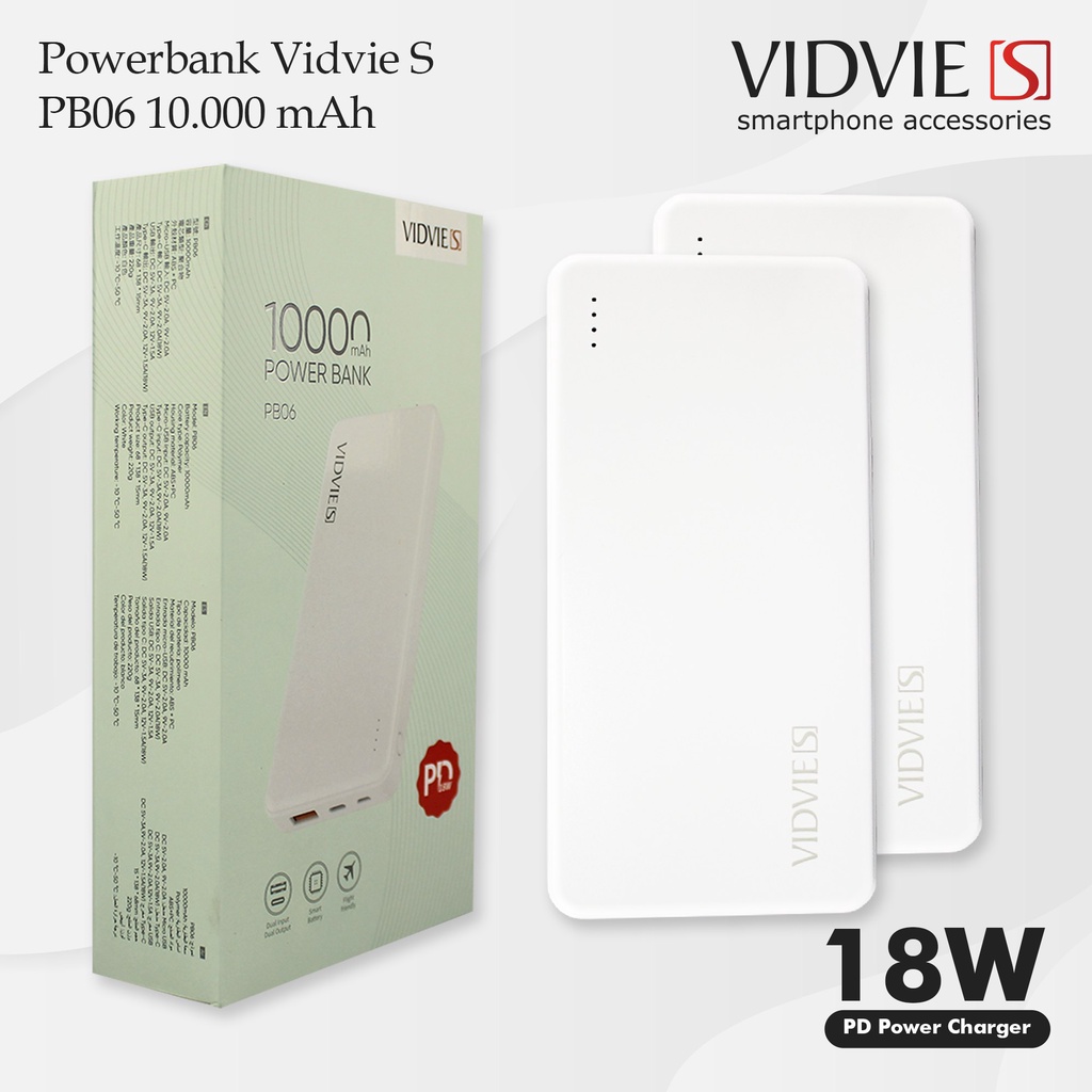 PB VIDVIE S-PB06 V8 WHITE