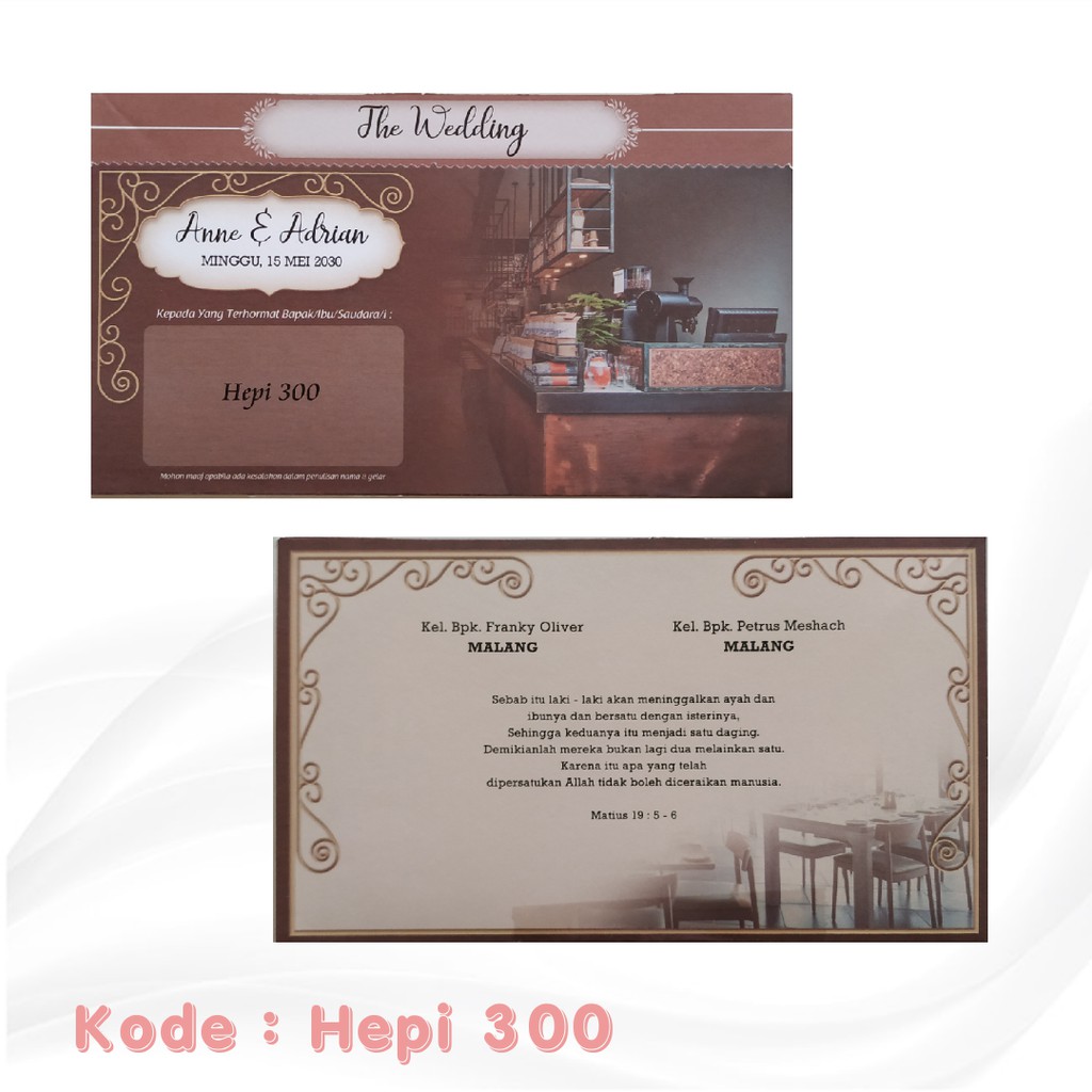 

Kertas blangko undangn murah Hepi 300