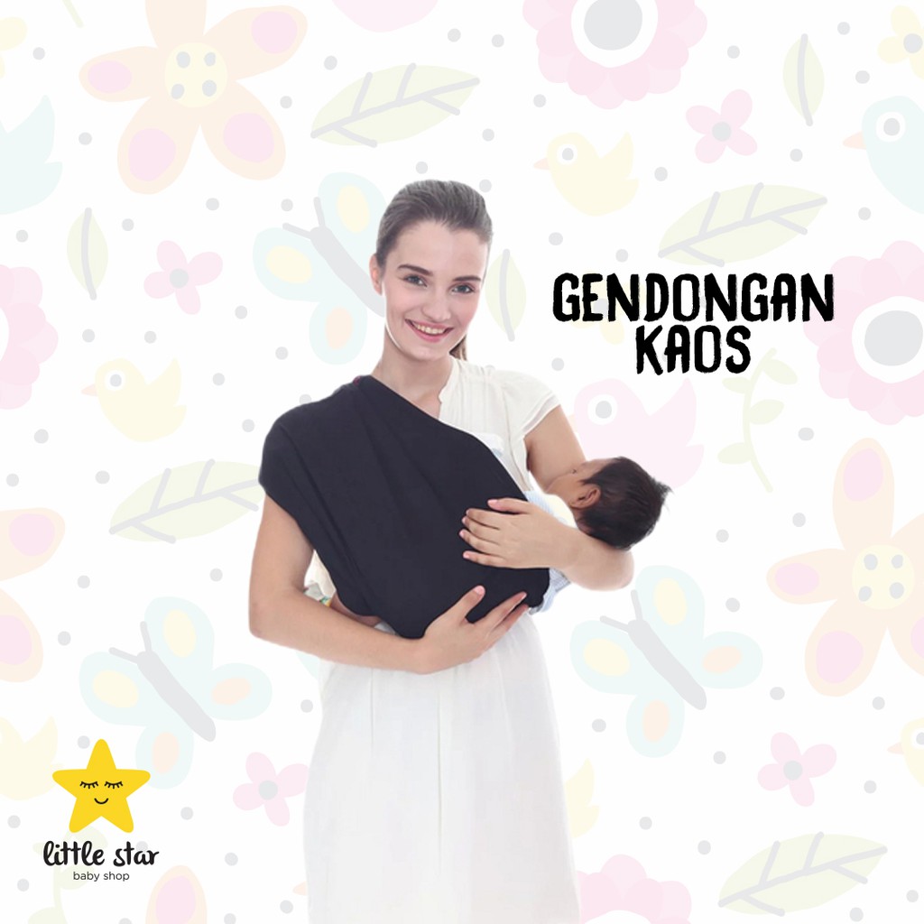 Y Lin Gendongan Kaos Anak Bayi Warna Polos | Geos | Gendongan Bayi Samping | Gendongan Samping