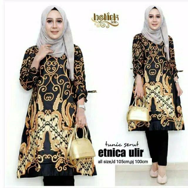 Tunik Batik Size M L Xl Xxl
