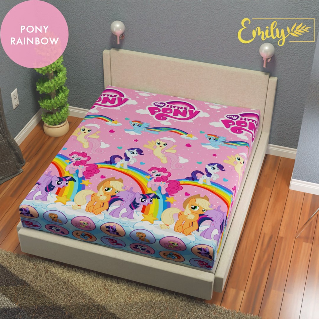 SPREI WATERPROOF IMPORT 180 X 200 CM / SPREI WATERPROOF ORIGINAL ANTI OMPOL SPREI ANTI TEMBUS / SPREI ANTI AIR BAHAN ADEM LEMBUT DAN KARET KELILING SEPREI ANTIAIR KARET KELILING ANTIPANAS ANTI TEMBUS OMPOL-(LOKAL) LITTLE PONY