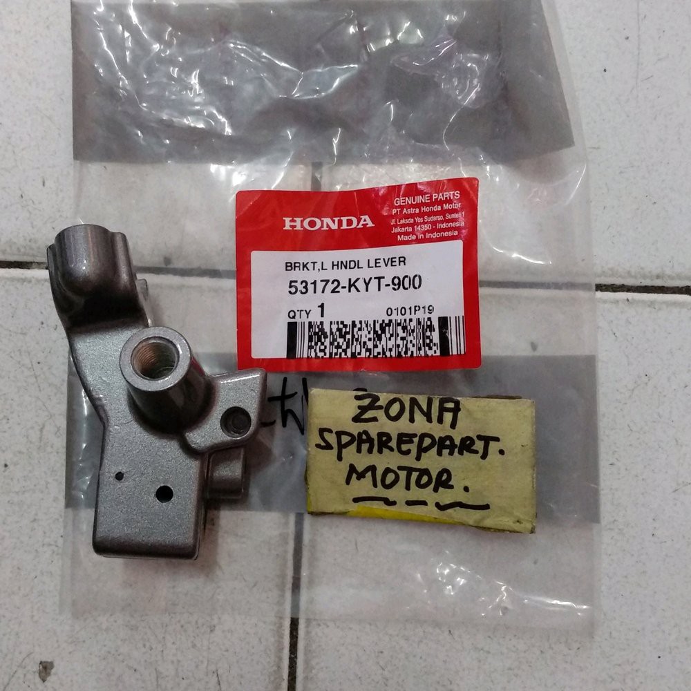 Pangkon Handel Rem Kiri Bracket Handel Rem Scoopy AHM 53172 KYT 900