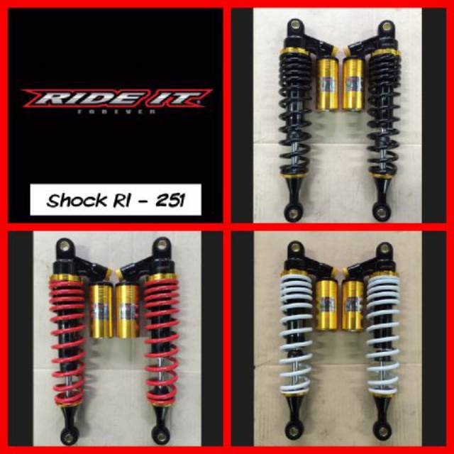 Shockbreaker ride it GP series 300mm 340mm rxking cb lama tiger supra revo megapro shogun smash dll