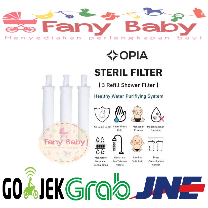 OPIA Steril Filter (3 Refill Shower Gel) 2 Stage