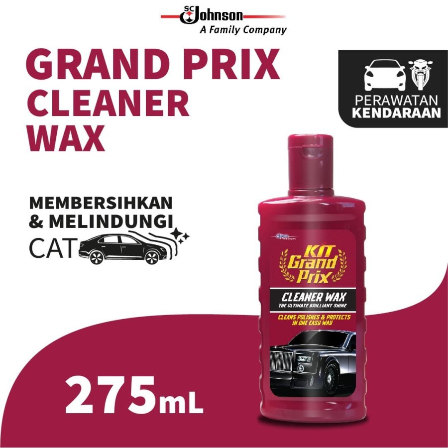 Kit Grand Prix Cleaner Wax Pengkilap / Pembersih Noda Cat 275ml