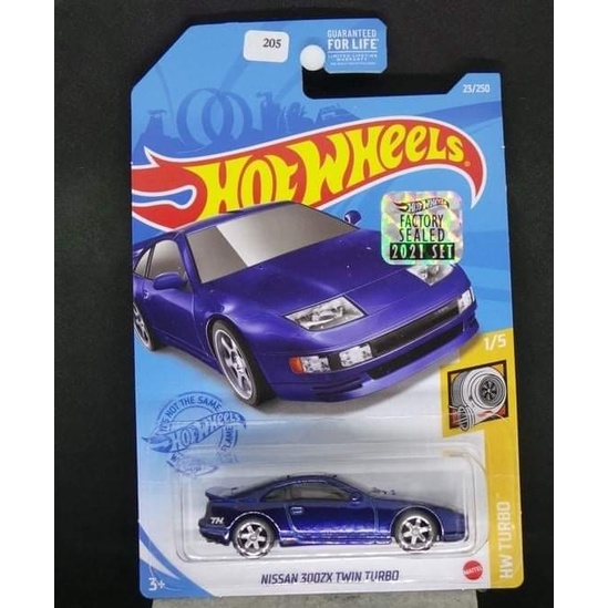 NISSAN 300ZX TWIN TURBO LIMITED! $TH Factory Sealed 2021 | Diecast Hot Wheels Mobil Mainan Anak Super Treasure Hunt FS THS