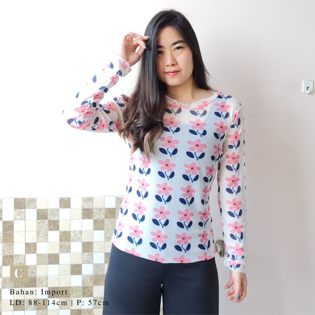 2447 korean long top