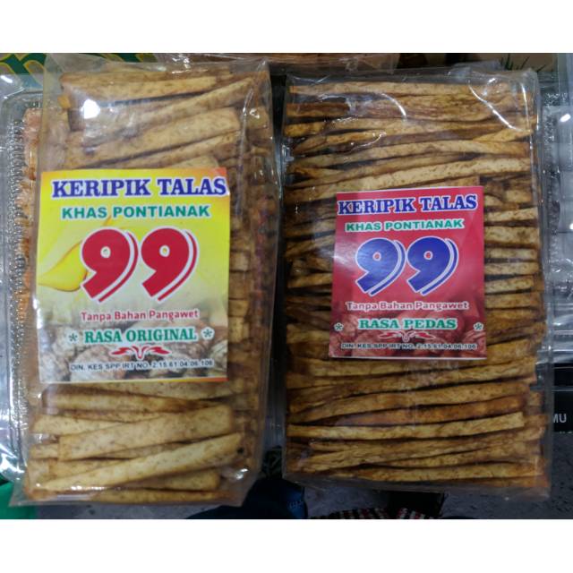 

Snack Talas 99 Susun uk. Besar Khas Pontianak - Enak & Gurih (2 Rasa)
