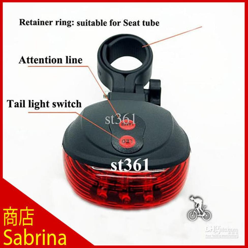 Gratis Ongkir Lampu Sepeda Laser Led Biru