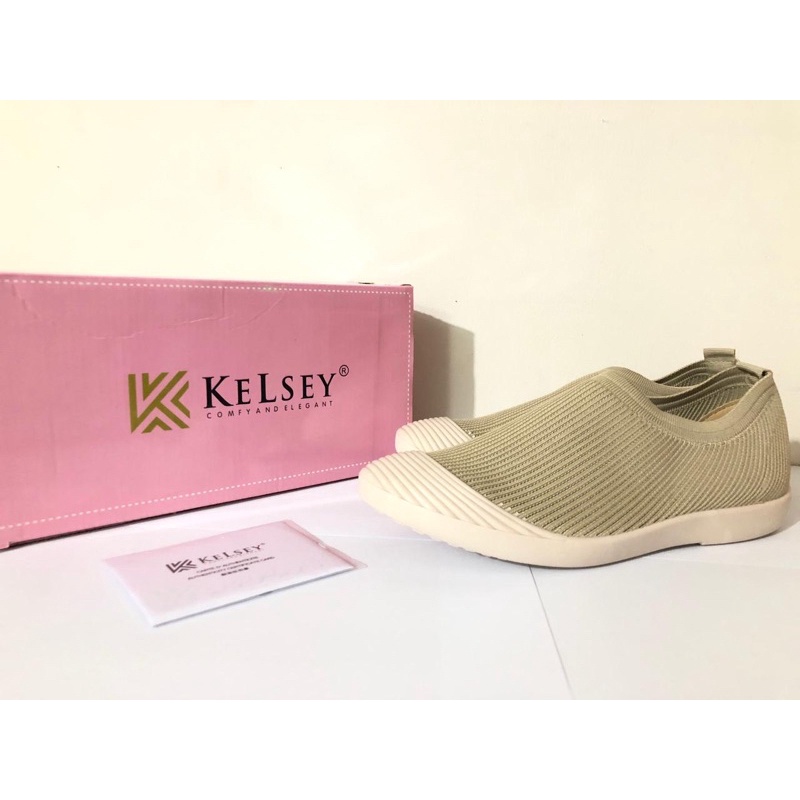 RESTOCK!!  NICOLE SEPATU FLYKNIT KELSEY JK11 SEPATU FLAT SLIP ON WANITA IMPORT