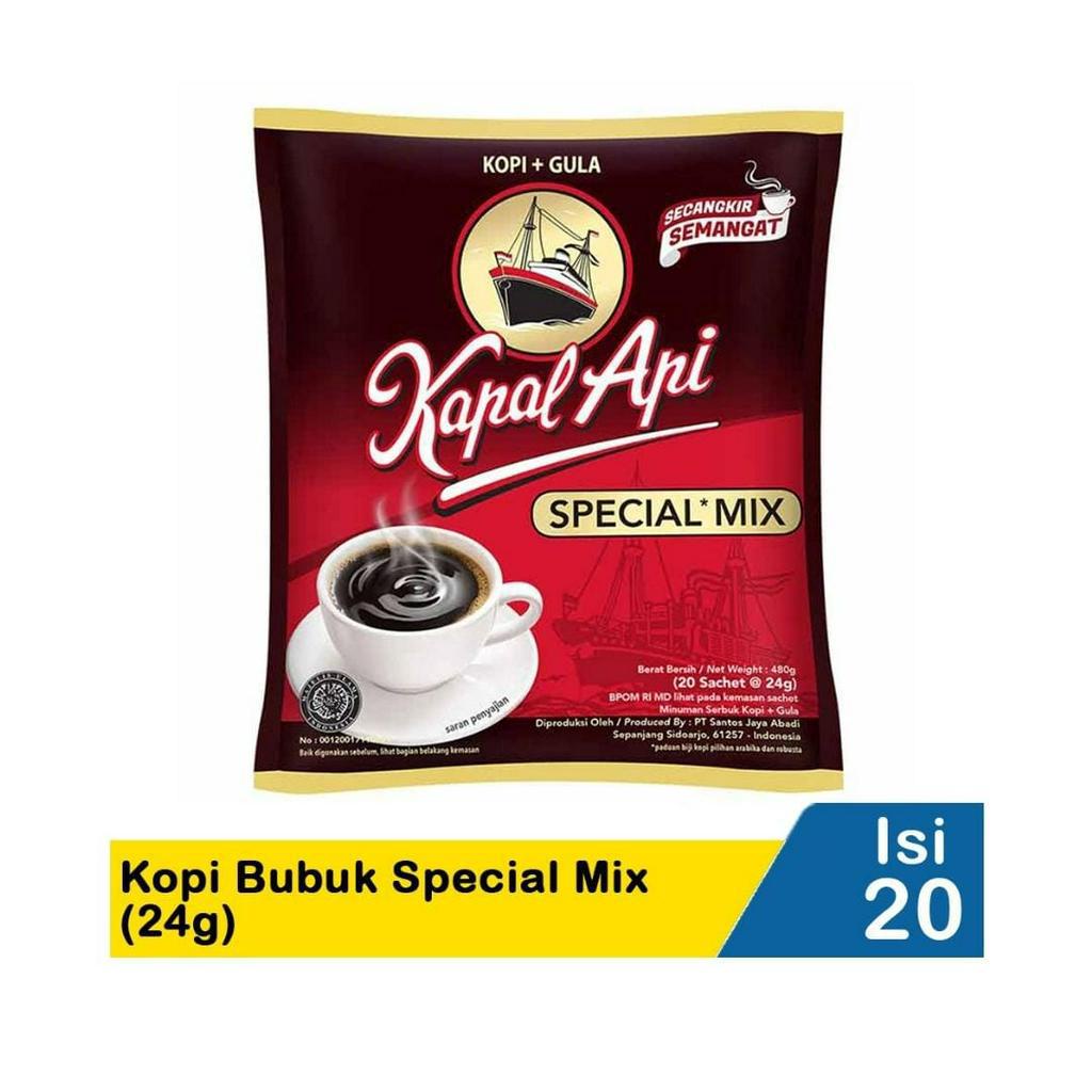 

[BISA COD] Kopi Kapal Api Special Mix 24g