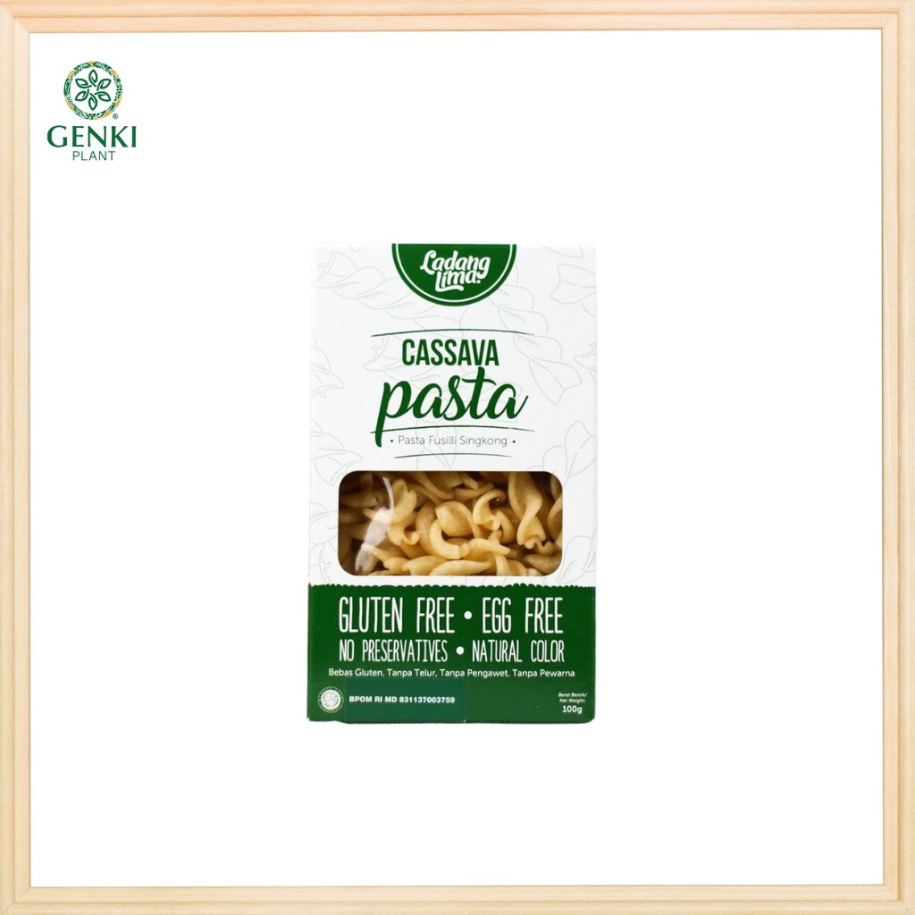 

Ladang Lima Gluten Free Cassava Pasta - 100g