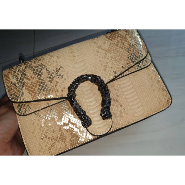 Gucci Dyon snake skin