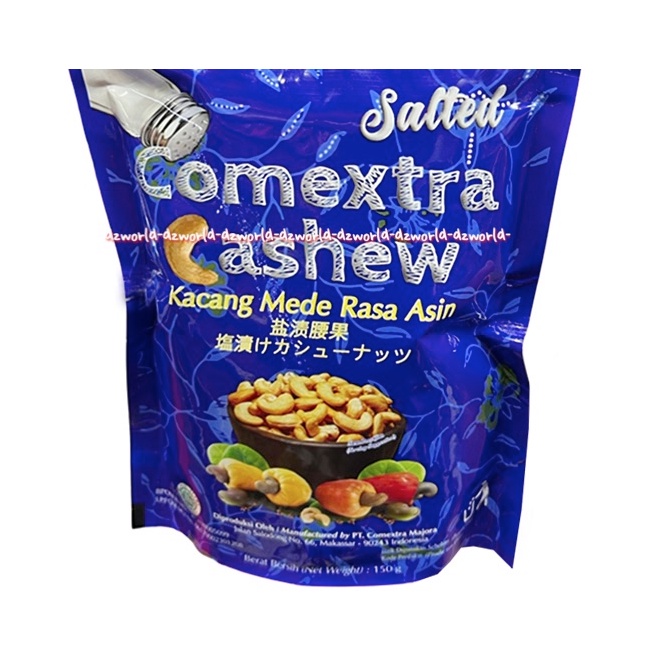 Comextra Cashew Salted 150gr Kacang Mede Rasa Asin Come Extra Chasews Mete Peanut Nut Komextra Come Extra