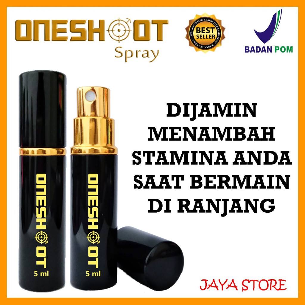 Oneshoot Spray Obat Kuat Penambah Stamina Paling Ampuh - Obat Disfungsi Ereksi - Anti Ejakulasi Dini