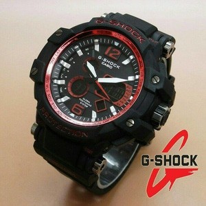 Jam Tangan Pria Casio Gshock GPW 1000 List Merah