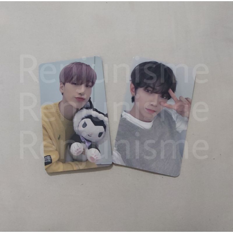 [READY PAIR ONLY] PHOTOCARD PC ATEEZ MUART 2.0 SAN KUROMI PAIR YEOSANG MUART 2.0