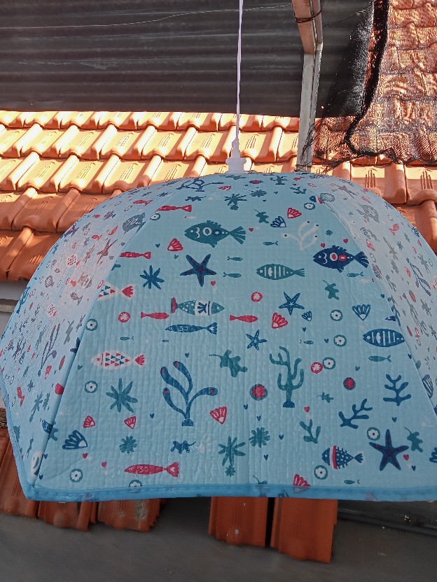 Tudung Saji Penahan Panas Ada Rangka/tulang Extra Large