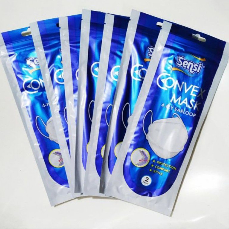 Sensi Convex Masker SACHET Isi 2 Mas